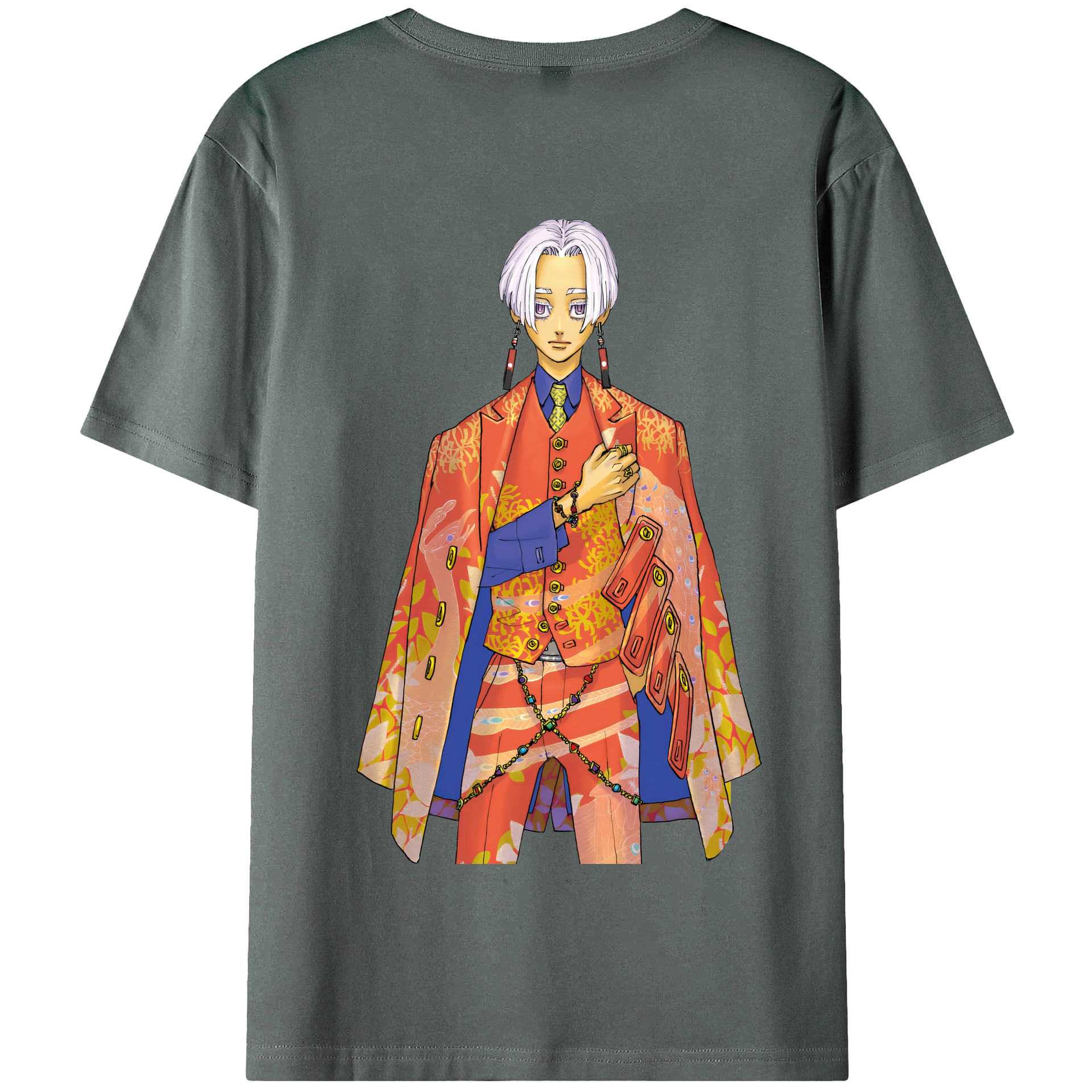 （画像用） 東京リベンジャーズ Tokyo Revengers 綿100％半袖Tシャツ（背面プリント）